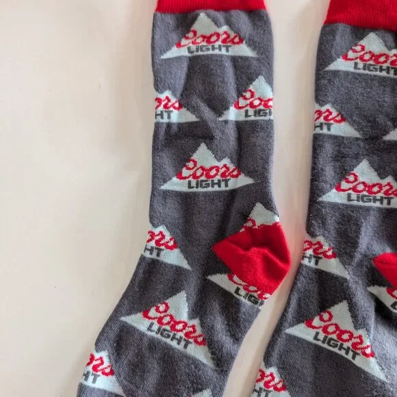 Men's Coors Light Dress Casual Socks - Picture 2 of 3
